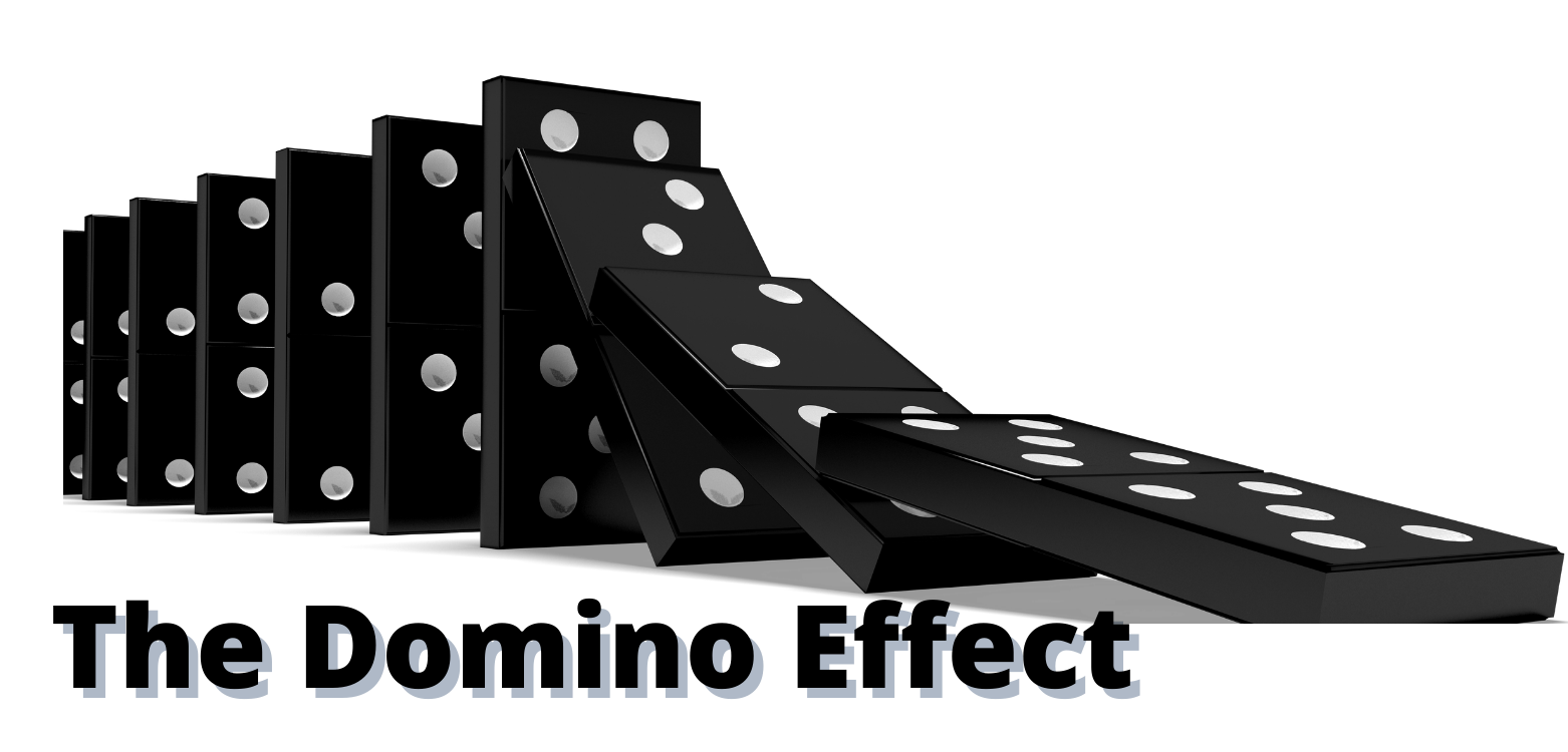 picture of dominos falling 